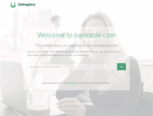 Tablet Screenshot of bankable.com